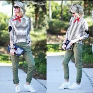 Cabi Green Traveler Cargo Pants Size 4